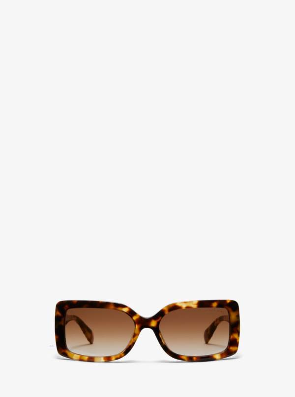 Damske Slnecne Okuliare Michael Kors Corfu Leopardie - Doplnky Michael Kors Levně | KXZYI-0239